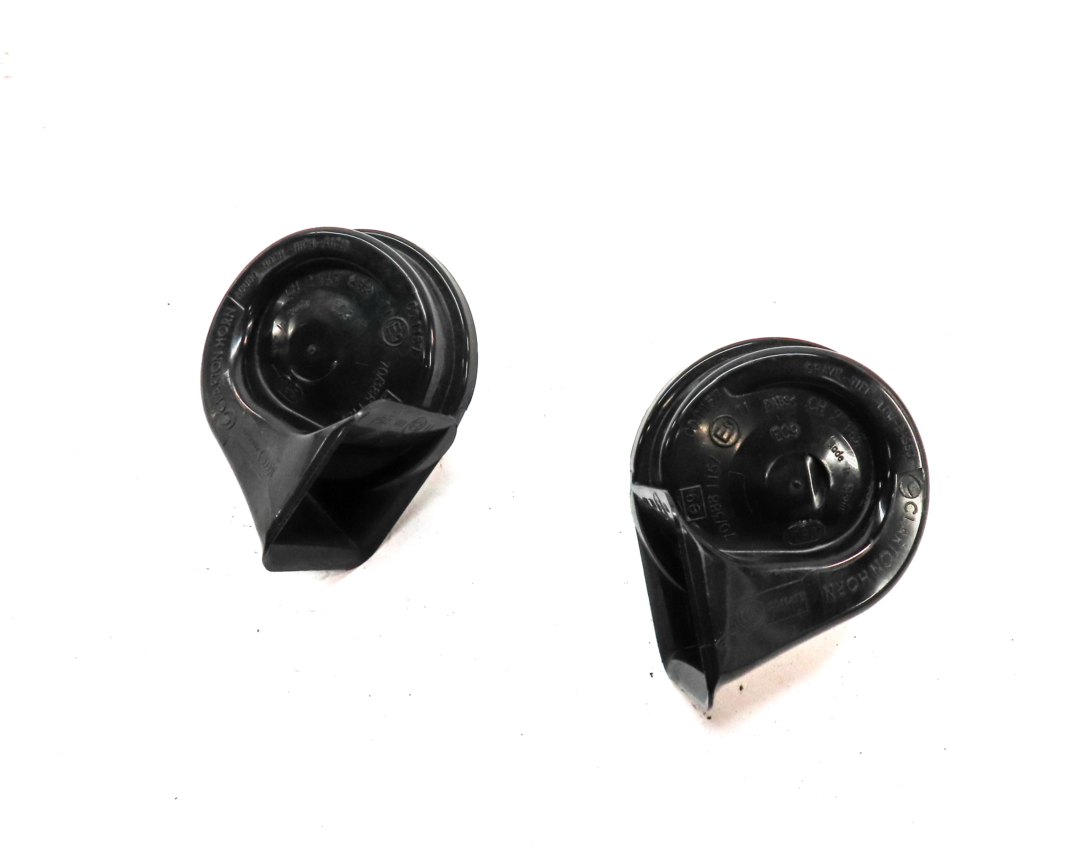 09-17 BMW 6 7 SERIES (F01 F06) LEFT & RIGHT LOW & HIGH TONE HORN SET 2 — exact item pictured